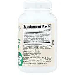 Пробіотики Jarrow Formulas Vegan Jarro-Dophilus Plus FOS, 100 вегакапсул - мініатюра 2