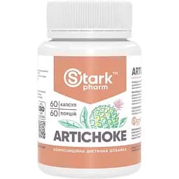 Гепатопротектор на основі артишоку Stark Pharm Artichoke 60 капсул (100-60-5434529-20)