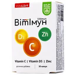 Вітімун Baum Pharm Vitalik+ капсули 30 шт.