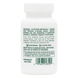 Вітаміни та мінерали Natures Plus Niacin 100 mg, 90 таблеток - мініатюра 3