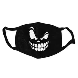 Маска тканевая Geekland злая рожа чёрная MS 061