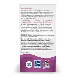 Жирні кислоти Nordic Naturals Prenatal DHA, 90 капсул - Без смаку - мініатюра 3