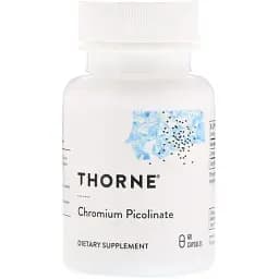 Хром піколінат Thorne Research Chromium Picolinate 60 капсул