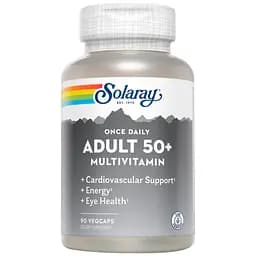 Комплекс вітамінів Solaray Once Daily Adult 50+ Multivitamin 90 капсул
