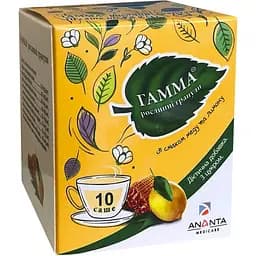 Гранули рослинні Гамма зі смаком меду і лимону 10 шт