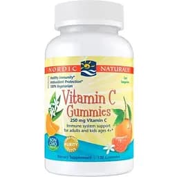 Вітаміни та мінерали Nordic Naturals Vitamin C Gummies, 120 желейок