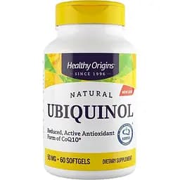 Убіхінол Healthy Origins Ubiquinol 50 мг 60 капсул