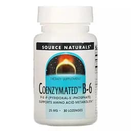 Вітаміни та мінерали Source Naturals Coenzymated Vitamin B6 25 mg 30 льодяників