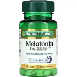 Мелатонин Nature's Bounty Melatonin 1 мг 180 таблеток