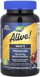 Вітаміни та мінерали Nature's Way Alive! Men's Premium Gummy, 75 желеек