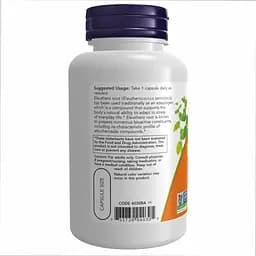 Корінь женьшеню сибірського Now Foods Eleuthero 500 мг 100 капсул - мініатюра 3