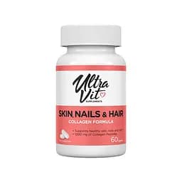 Препарат для суглобів і зв'язок VPLab UltraVit Skin, Nails & Hair, 60 капсул - мініатюра 1