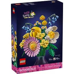 Конструктор LEGO Botanicals Мініатюрний сонячний букет 373 деталі (10347)