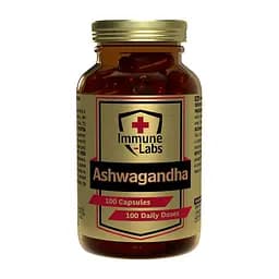 Ашваганда Immune-Labs Ashwagandha 143 mg, 100 капсул