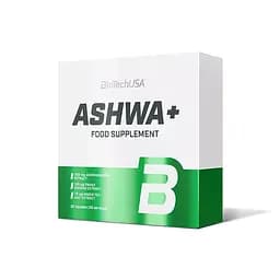 Натуральна добавка BioTech Ashwa+, 30 капсул