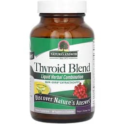 Суміш для щитовидної залози Nature's Answer Thyroid Blend 90 вегетаріанських капсул