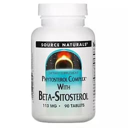 Комплекс фітостеролів Source Naturals Phytosterol Complex with Beta-Sitosterol, 90 таблеток