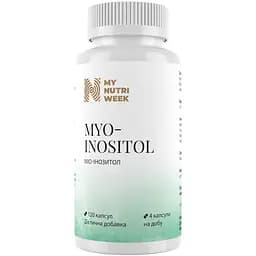 Міо-інозитол My Nutri Week Myo-Inositol 623 мг 120 капсул