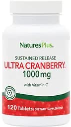 Натуральна добавка Natures Plus Ultra Cranberry 1000, 120 таблеток