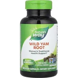 Дикий ямс Nature's WayWild Yam 850 мг 180 капсул