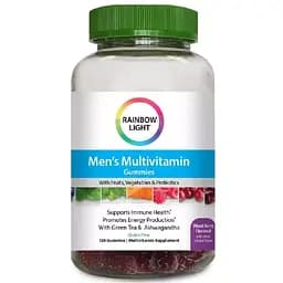 Мультивітаміни для чоловіків Rainbow Light підтримка імунітету 120 жувальних таблеток - мініатюра 1