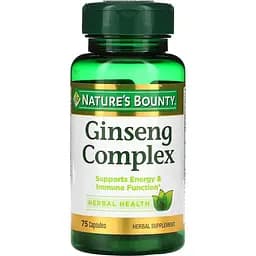 Комплекс женьшеня Nature's Bounty Ginseng Complex 75 капсул
