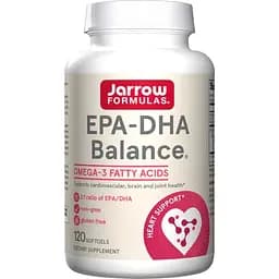 Жирные кислоты Jarrow Formulas EPA-DHA Balance 120 капсул