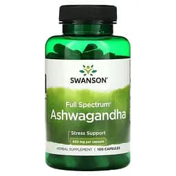 Ашваганда Swanson Ashwagandha 450 mg 100 caps (1086-100-93-4411784-20)