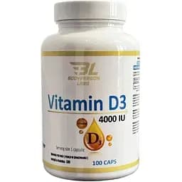 Витамины и минералы Bodyperson Labs Vitamin D3 4000 IU 100 капсул