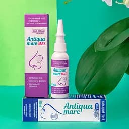 Спрей для носа Antiqua Mare MAX 50 мл, від нежитю та риніту, з бішофітом - мініатюра 9