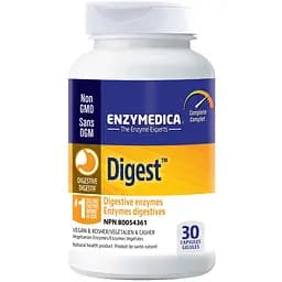Травні ферменти Enzymedica Digest (Формула ензимів) 30 капсул