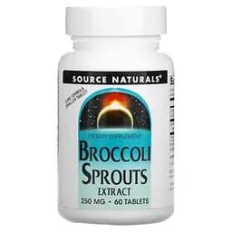 Натуральна добавка Source Naturals Broccoli Sprouts Extract, 60 таблеток