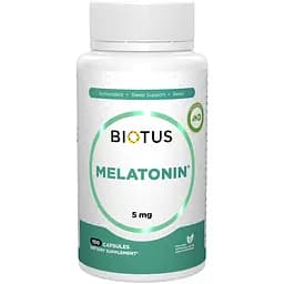 Мелатонін Biotus 5 мг 100 капсул