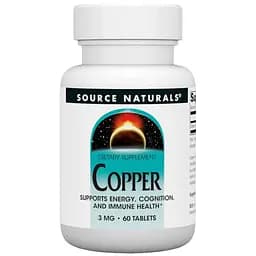 Дієтична добавка Sport Research Copper 3 мг 60 капсул - мініатюра 1