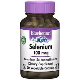 Селен Bluebonnet Nutrition 100 мкг 90 вегетаріанських капсул