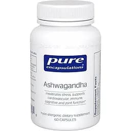 Ашвагандха Pure Encapsulations Ashwagandha 60 капсул