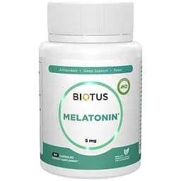 Мелатонін Biotus 5 мг 60 капсул