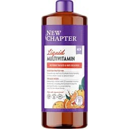 Мультивітаміни для всієї родини New Chapter Vegan Liquid Multivitamin for Whole Family апельсин-манго 887 мл