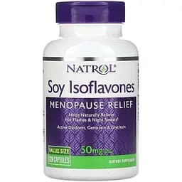 Натуральная добавка Natrol Soy Isoflavones 50 mg 120 капсул