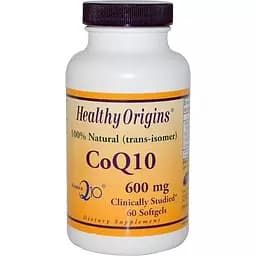 Коензим Q10 Healthy Origins 600 мг 60 желатинових капсул
