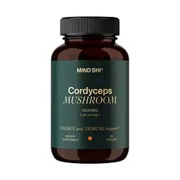 Дієтична добавка Гриб Кордицепс Mind Shi Cordyceps Mushroom 1000 мг 60 капсул