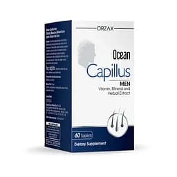 Комплекс для здоров'я чоловіків Orzax Ocean Capillus Men 60 таблеток зміцнення та підтримка волосся