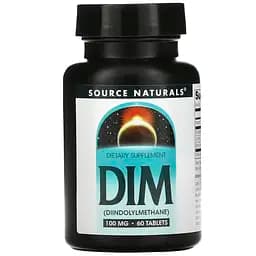 Диіндолілметан Source Naturals DIM 100 мг 60 таблеток