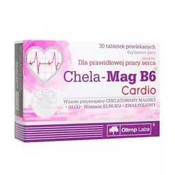 Вітаміни та мінерали Olimp Sport Nutrition Chela-Mag B6 Cardio, 30 таблеток