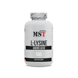 Лізин MST Nutrition L-Lysine, 240 капсул для підтримки імунної системи - мініатюра 1