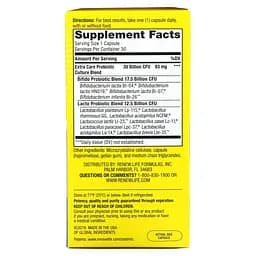 Пробіотик Renew Life Ultimate Flora Extra Care Probiotic 30 млрд 30 вегетаріанських капсул - мініатюра 2