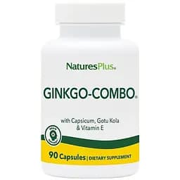 Гинкго билоба комбо NaturesPlus Ginkgo-Combo 90 капсул