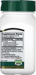 Натуральна добавка 21st Century Milk Thistle Extract, 60 вегакапсул - мініатюра 2