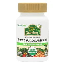 Вітаміни та мінерали NaturesPlus Source of Life Garden Womens Once Daily Multi 30 таблеток
