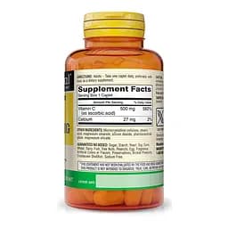 Вітаміни та мінерали Mason Natural Vitamin C 500 мг Delayed Release 100 каплет - мініатюра 2